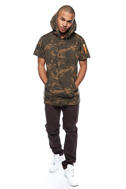 Victory Camo Hooded Tee