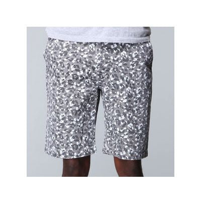 Crooks & Castles Cabela Camo Shorts Grey