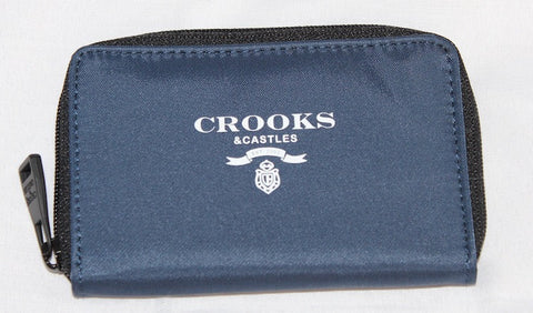 Crooks & Castles Praadigy Wallet Navy Blue