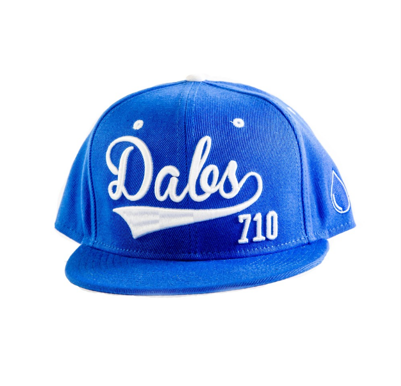 Resin Brand -Dabs Snapback Blue