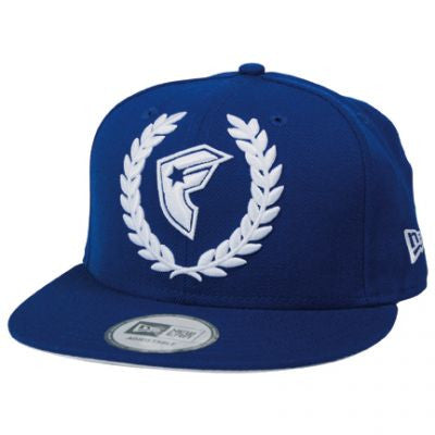 Famous Stars And Straps Wreath BOH Snapback New Era Hat Blue