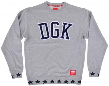 DGK Star Crewneck Grey