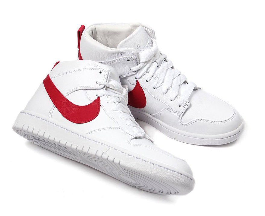 NIKE DUNK LUX CHUKKA / RT (WHITE/DISTANCE RED)