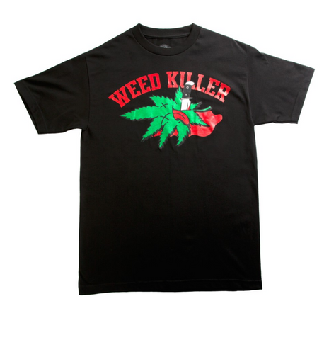 Resin Brand -Weed Killer Tee Black
